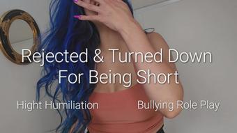 Rejected and Turned Down For Being Short (Freya Reign)