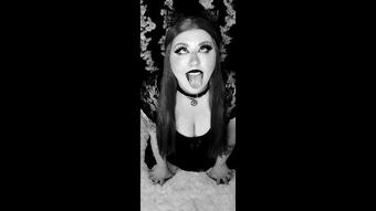 Goth BBW Super Drool Dripping Aheago - March 07, 2022 (GothAmber)