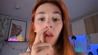 Picking some boogers - Jun 21, 2023 (Anna_Prince)