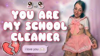 POV : YOU MY JANITOR AND IM GOOD SCHIOLGIRL (cutielanalova)