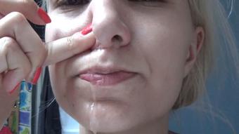 FLU Nose Blowing (Goddess Vanessa)