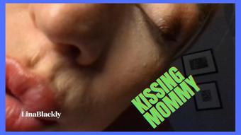 Sneaky Mommy Kiss Turns Passionate (LinaBlackly)