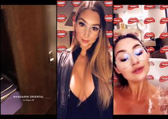 princesslexiexo 07 02 2018 6886057 Snapchat story from Day 1 of AVN (princesslexiexo)