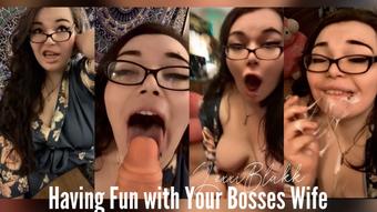 Having Fun with Your Bosses Wife (Lexxiblakk)