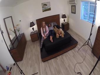 Behind the Scenes with Nicole Aniston (Alix Lynx)