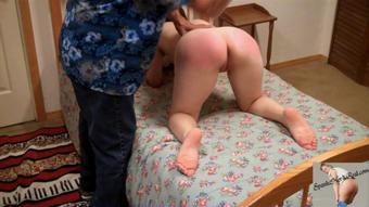 Courtney Little Bad Attitude spanking POV 2 (Spank Her 4 Real)