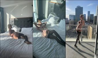 jaxslayher 02 05 2021 2099184860 BTS  @disciplesofdesire shooting photos of @skyebluewantsu .... me walking around naked  (jaxslayher)