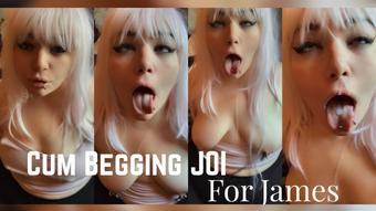 Cum Begging JOI for James (Lexxiblakk)