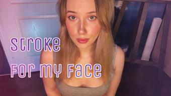 Stroke for my face and cum on it (Babyheavanian)