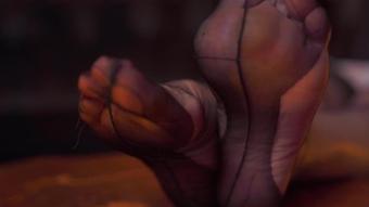 Ballet Feet In Cervin Stockings (MissEllieMouse)