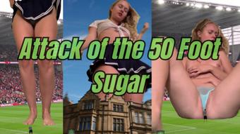 Giantess Sugar in 'Attack of the 50 Foot Sugar (LTLGiantessClips)