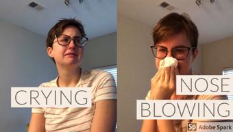 Crying and Noseblowing Fetish (happylilcamgirl)