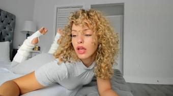 Blonde's Solo Journey: A Tale of Temptation and Tension (Coconutsex)