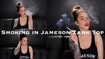 Smoking in Jameson Tank Top (Dani Lynn)