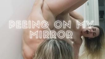 Peeing on a Mirror - Compilation - Sep 17, 2021 (Akali Lunar)