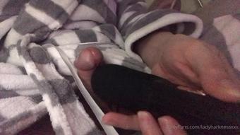 ladyharknessxxx 02 03 2021 2044760424 Some more teasing the cock with the wand xx  (ladyharknessxxx)