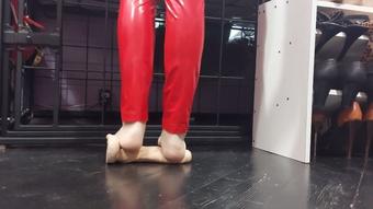 Hard toy cock trampling (MistressPriest)