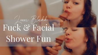 Fuck and Facial, Shower Fun (Lexxiblakk)