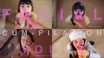 16 Cumshot/Facials in one - CUMpilation (Molly Darling)