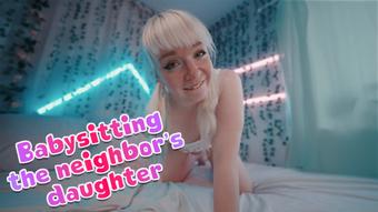Babysitting the neighbour's daughter (Jolie Lyon)