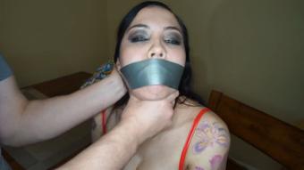 Hungbiswitch Dirty Slut Wife Taped Up And Rammed (HungBiSwitch)