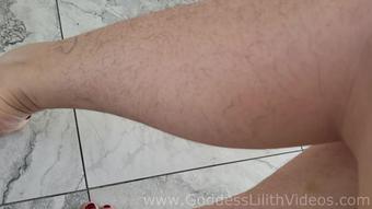 Goddess Lilith Hairy Leg Worship Pov (Goddess Lilith)