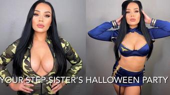 YOUR STEP-SISTER'S HALLOWEEN PARTY (Mia Jocelyn)