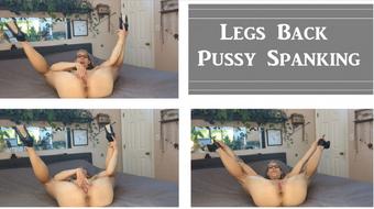 Legs Back Pussy Spanking - Jan 1, 2023 (The3kins)