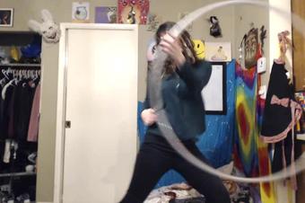 Tigger Rosey Free Hula Hoop Video (Tigger Rosey)