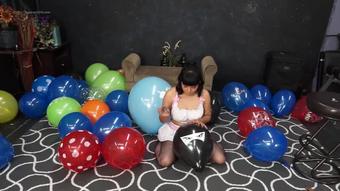 Valerie's First Pin Pop-Topless (Custom Fetish)