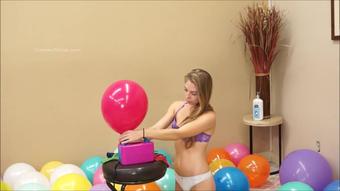Julie Machine Pops More Balloons (Custom Fetish)