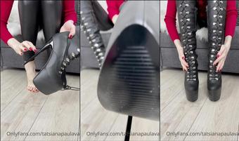 tatsianapaulava 07 01 2022 2318000718 asmr putting boots on (tatsianapaulava)