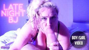 Boy/Girl Late Night BJ POV (clubdinasky)