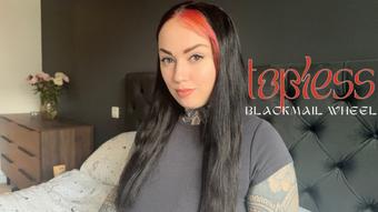 Topless Blackmail Information Wheel (MissValentina)
