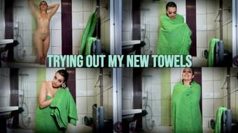 Trying Out My New Towels (Summer Fox)