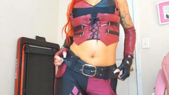 Harley Quinn Rides Joker's Cock - February 01, 2020 (KandissKiss)