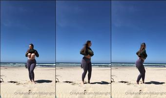 lilliasright 30 08 2020 108490657 titty drop at the beach (lilliasright)