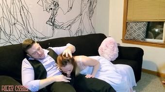 Prom date makes me suck his cock (Riley Cyriis)
