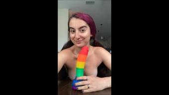 Sucking My 9 Inch as Hard as I Can - Aug 27, 2020 (LittleBunnyB)