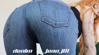 Denim jeans JOI (Ellie Haze)