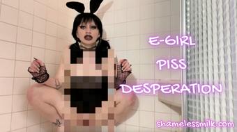 E-Girl Pee Desperation (moreshameless)