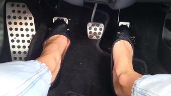 Ballet Flats Pedal Pump (Goddess Vanessa)