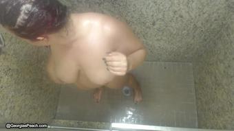 Hot N Steamy in Shower - January 20, 2018 (paypeaches)