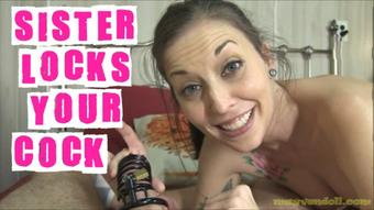 Cuckoldingmilf Sister Locks Your Pathetic Cock (CuckoldingMILF)