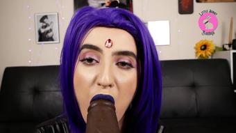 Raven Bbc Cock Suck (LittleBunnyB)