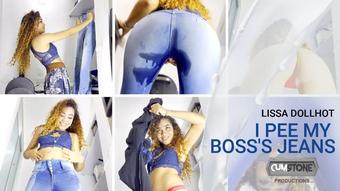 I PEE MY BOSS'S WET JEANS (lissadollhot)
