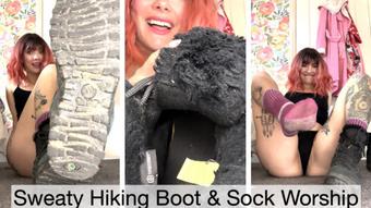Sweaty Hiking Boot & Sock Worship - October 05, 2023 (Yourhikerbabe)