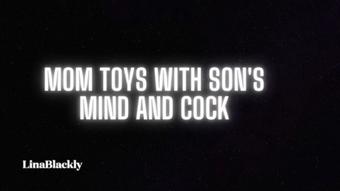 Mom Sucks Sons Cock While Family Joins (LinaBlackly)