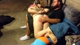 First Time Spanker - Bobda spanks Missy (LadyMissy)