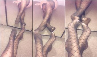 footsiegalore 02 05 2019 30453801 Only fans exclusive  Nylon fishnet style stockings video  (footsiegalore)